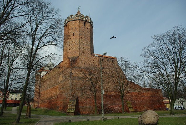 The Royal Castle in Łęczyca, Poland